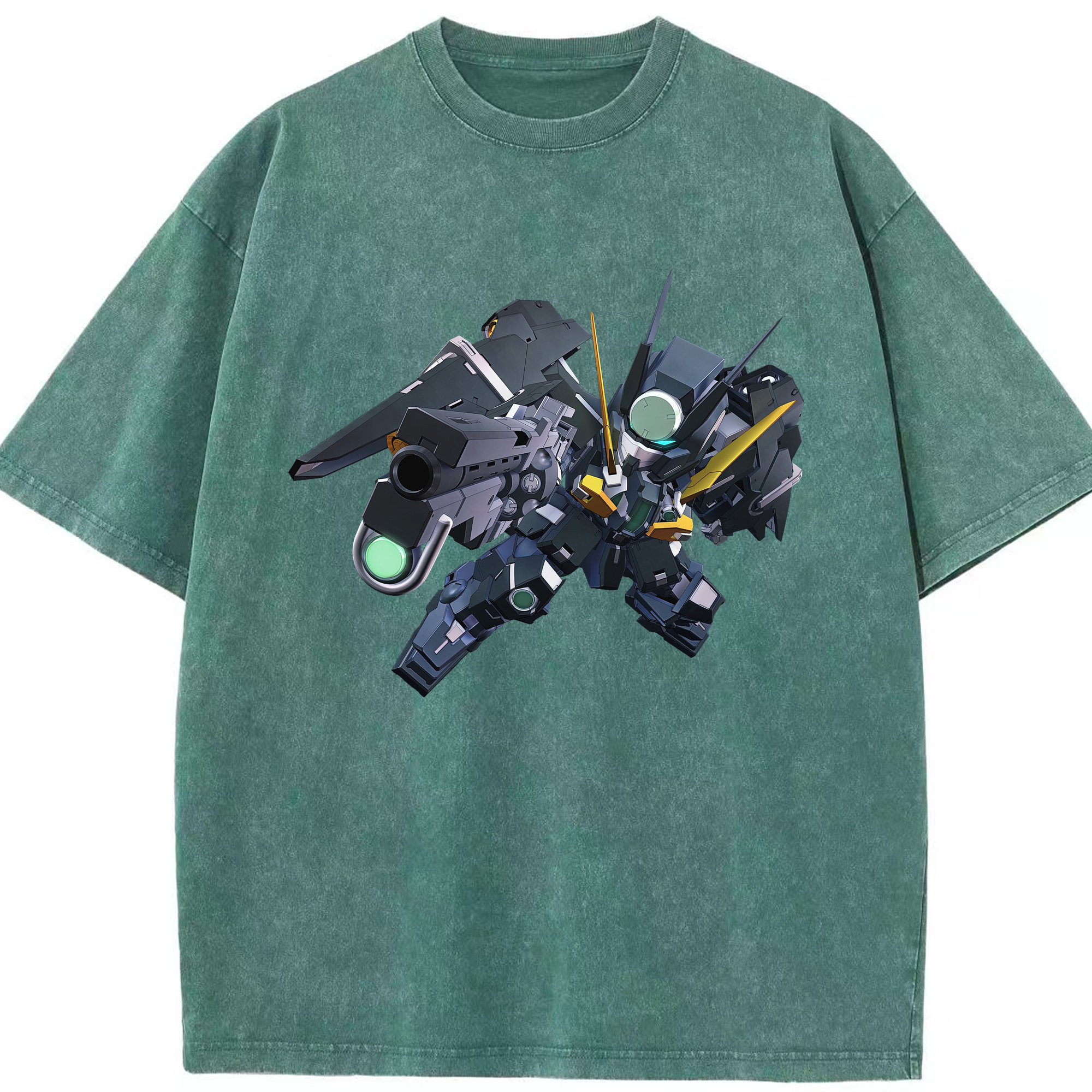 （画像用） 機動戦士ガンダム Mobile Suit Gundam 綿100% ヴィンテージ風 半袖Tシャツ（フロントプリント）